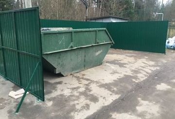 Ограждение для 8-ми кубовых контейнеров